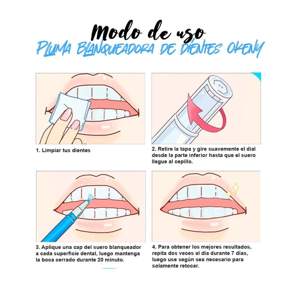 PLUMA BLANQUEADORA DE DIENTES